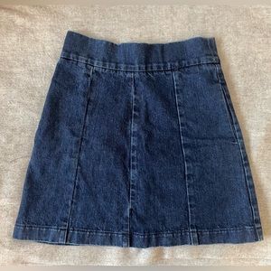 Topshop denim skirt W25 64cm